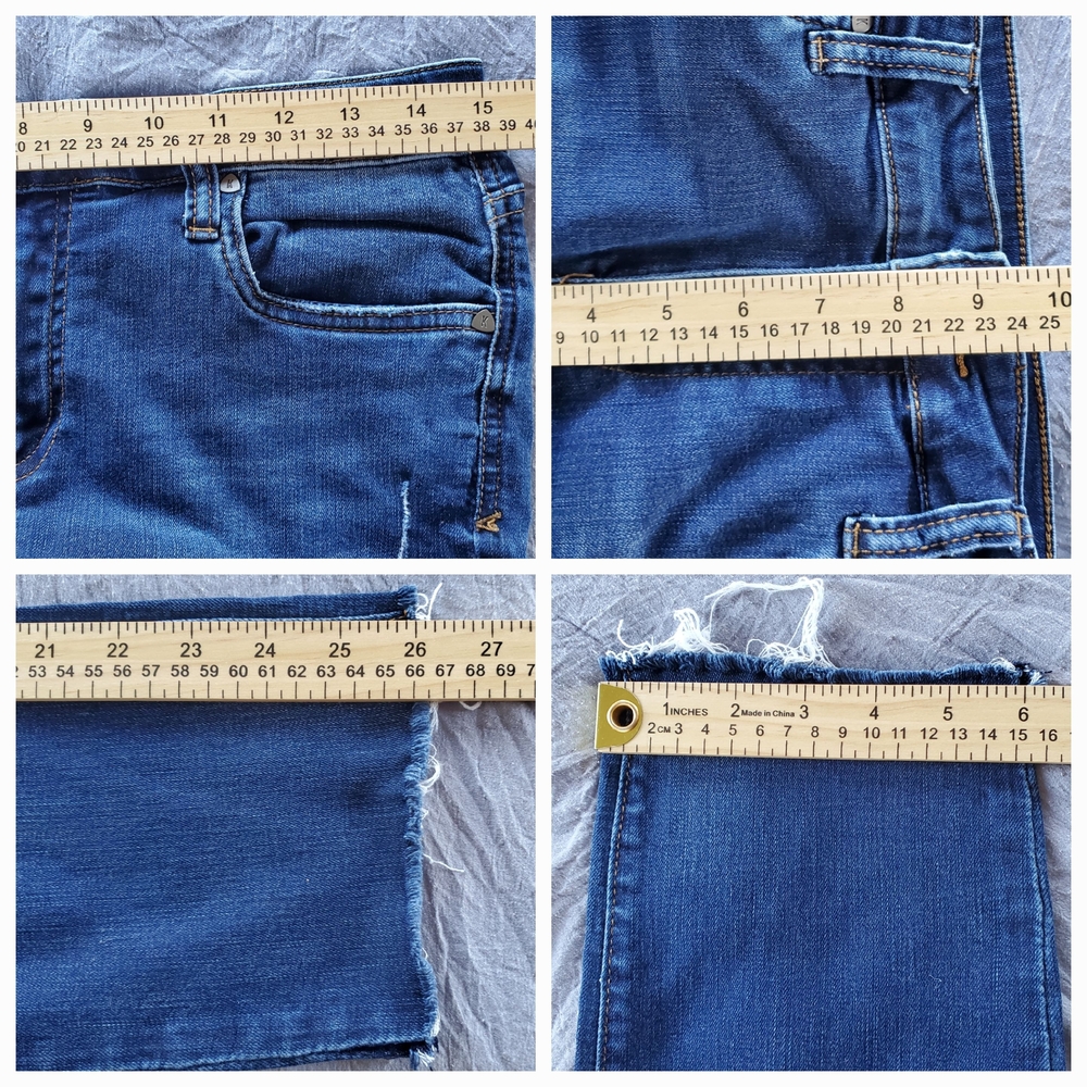 Kut from the Kloth Dark Wash Cropped Jeans - Picture 4 of 6